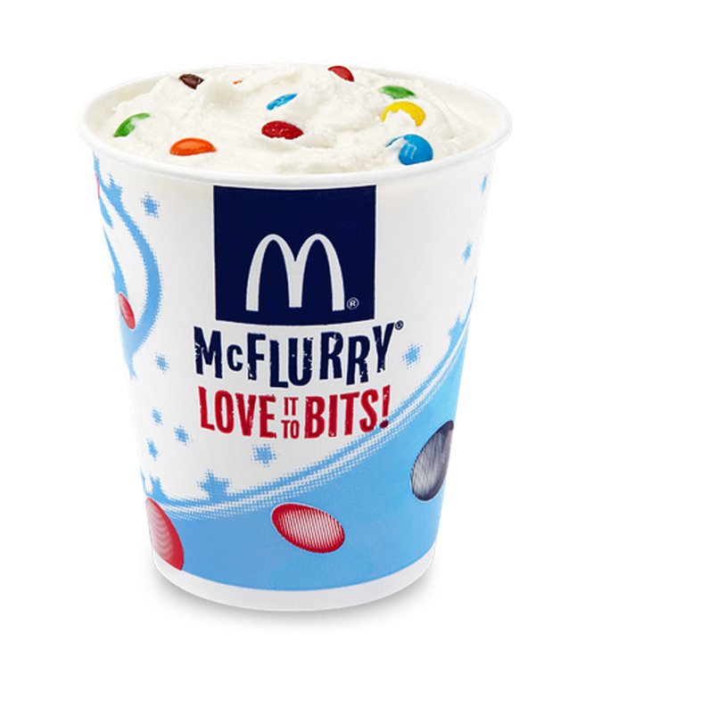 McDONALD'S, ���������� "McFLURRY" � ��������� "M&M'S"