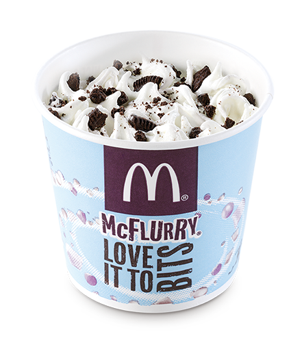 McDONALD'S, ���������� "McFLURRY" � �������� "OREO"