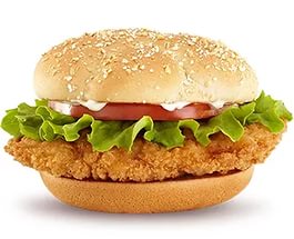 McDONALD'S, ������� � ������� �������� "Premium Crispy Chicken Classic"