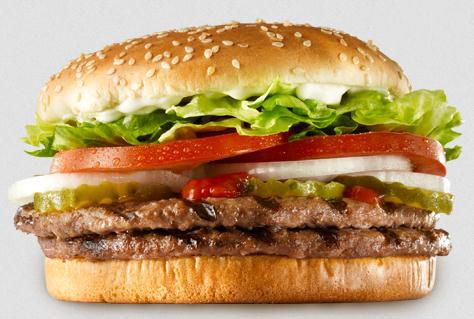 BURGER KING, ������� "WHOPPER", ��� ����