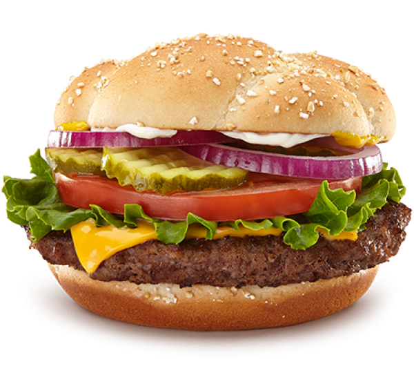 McDONALD'S, ������� "QUARTER POUNDER" (� �����)